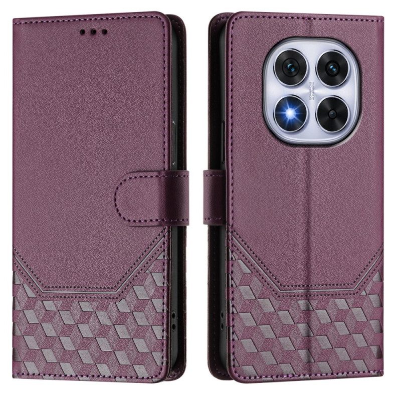 Läderfodral Xiaomi Redmi Note 14 Pro Plus 5g Telefonfodral Bikakemönster