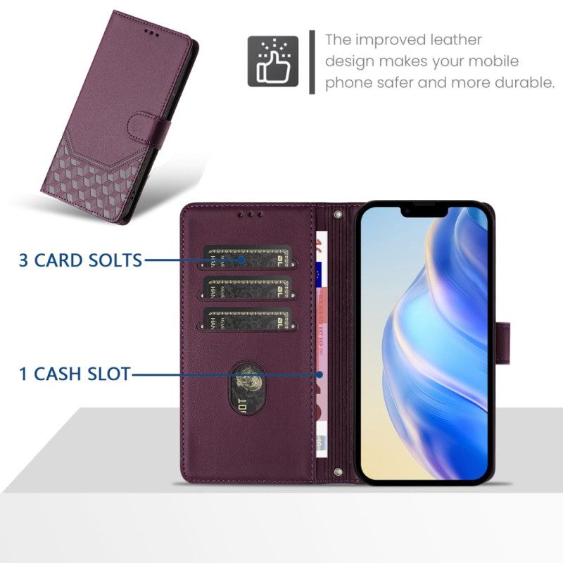 Läderfodral Xiaomi Redmi Note 14 Pro Plus 5g Telefonfodral Bikakemönster