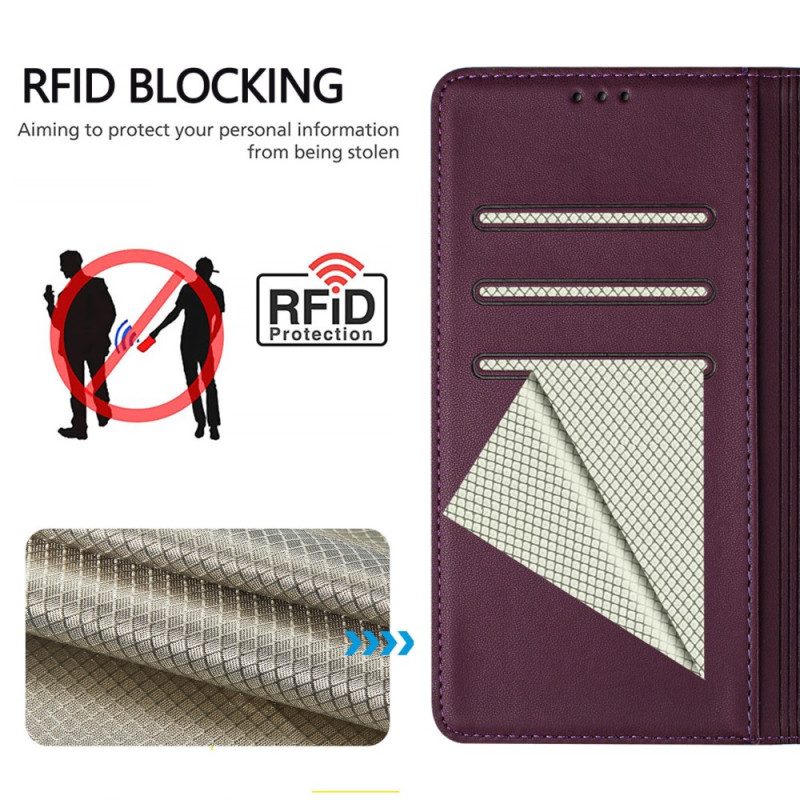 Läderfodral Xiaomi Redmi Note 14 Pro Plus 5g Telefonfodral Bikakemönster