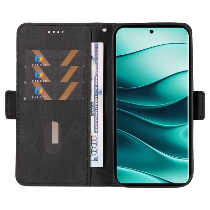 Läderfodral Xiaomi Redmi Note 14 Pro Plus 5g Telefonfodral Diamanter