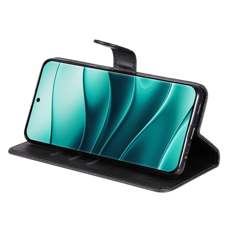 Läderfodral Xiaomi Redmi Note 14 Pro Plus 5g Telefonfodral Ficka Med Dragkedja