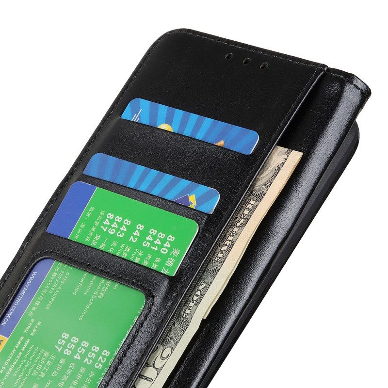 Läderfodral Xiaomi Redmi Note 14s Telefonfodral Lackkonstläder