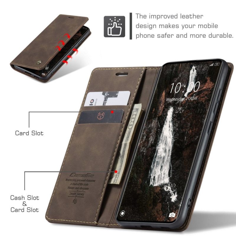 Läderfodral Xiaomi Redmi Note 15 5g Telefonfodral Caseme-fodral