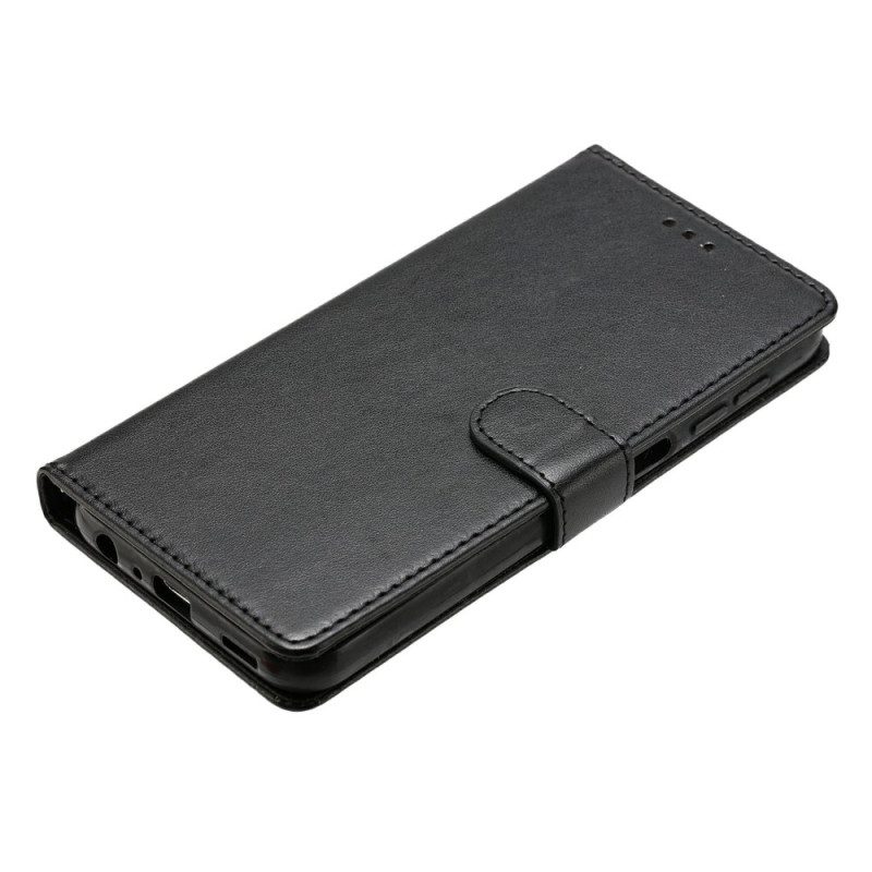 Läderfodral Xiaomi Redmi Note 15 5g Telefonfodral Enfärgat