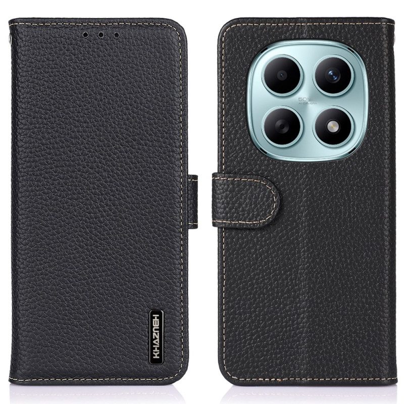 Läderfodral Xiaomi Redmi Note 15 5g Telefonfodral Khazneh-läder