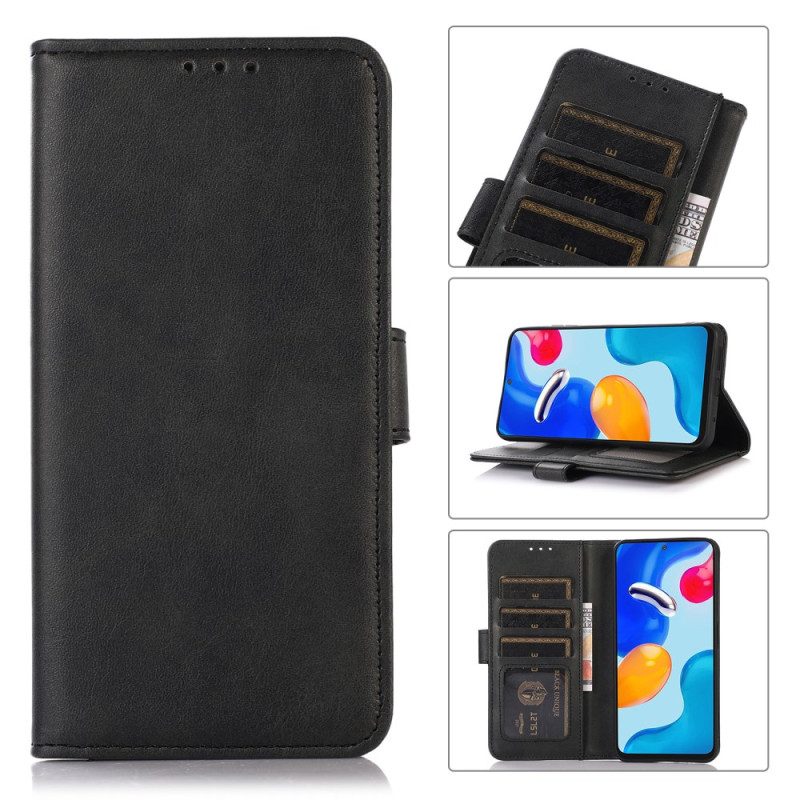 Läderfodral Xiaomi Redmi Note 15 5g Telefonfodral Lädereffekt