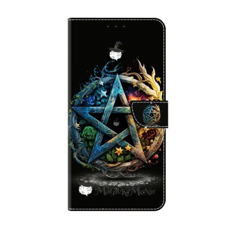 Läderfodral Xiaomi Redmi Note 15 5g Telefonfodral Pentagram