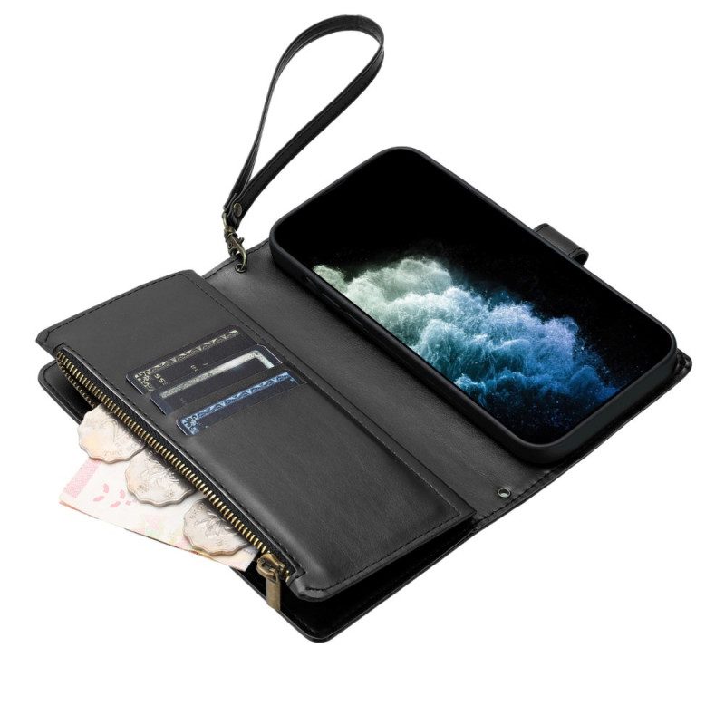Läderfodral Xiaomi Redmi Note 15 5g Telefonfodral Plånbok Med Rem