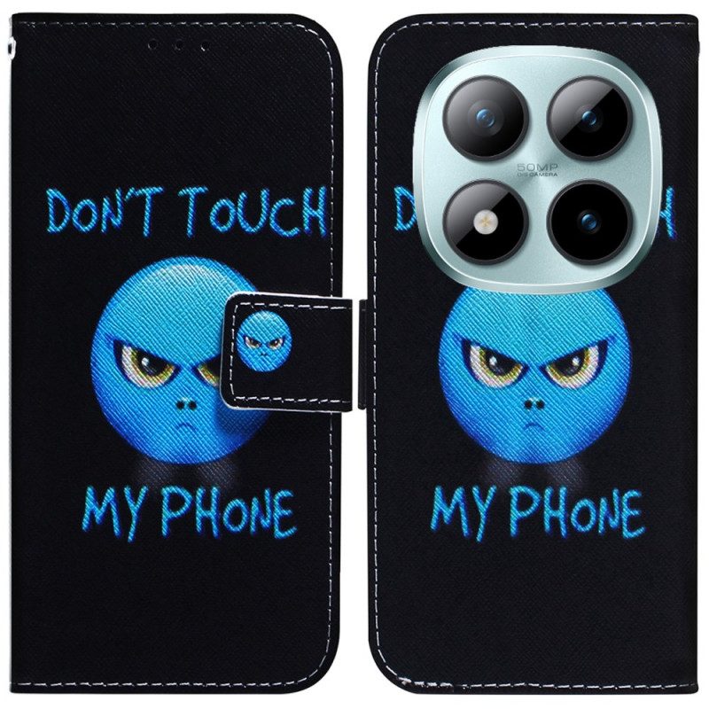 Läderfodral Xiaomi Redmi Note 15 Pro 5g Telefonfodral Emoji-telefon