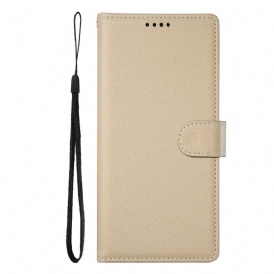 Läderfodral Xiaomi Redmi Note 15 Pro 5g Telefonfodral Enfärgat Konstläder