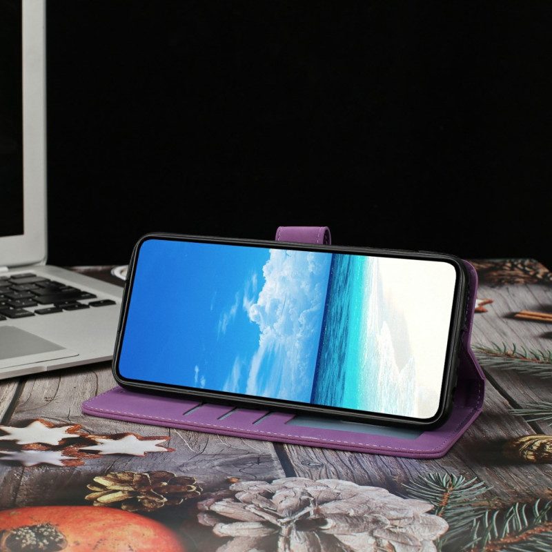 Läderfodral Xiaomi Redmi Note 15 Pro 5g Telefonfodral Fjärils- Och Blommönster