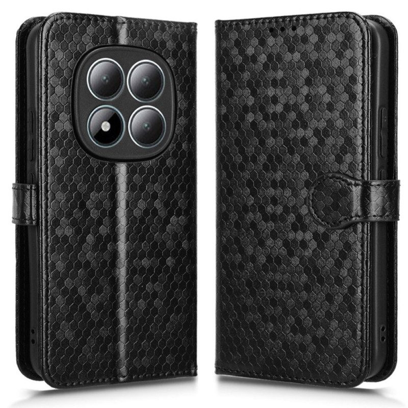 Läderfodral Xiaomi Redmi Note 15 Pro 5g Telefonfodral Glitterprickar