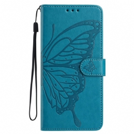 Läderfodral Xiaomi Redmi Note 15 Pro 5g Telefonfodral Grafisk Fjäril