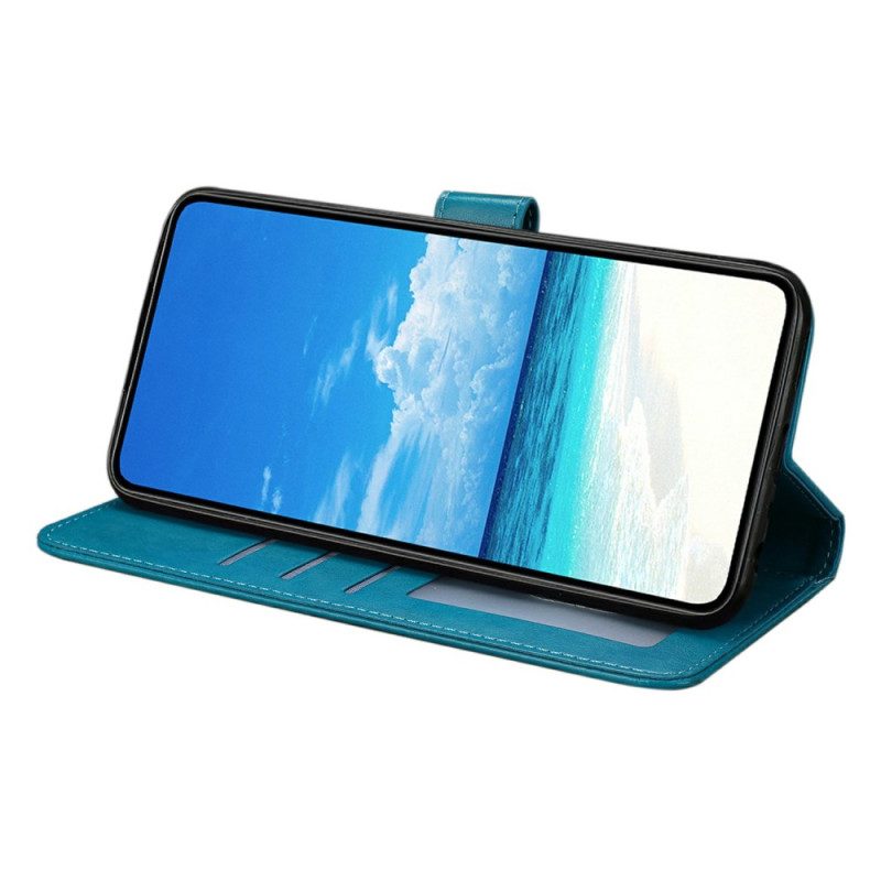 Läderfodral Xiaomi Redmi Note 15 Pro 5g Telefonfodral Grafisk Fjäril