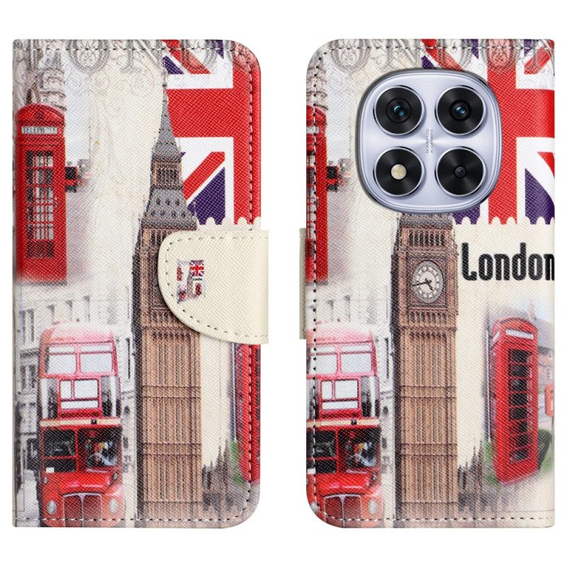 Läderfodral Xiaomi Redmi Note 15 Pro 5g Telefonfodral Londonliv