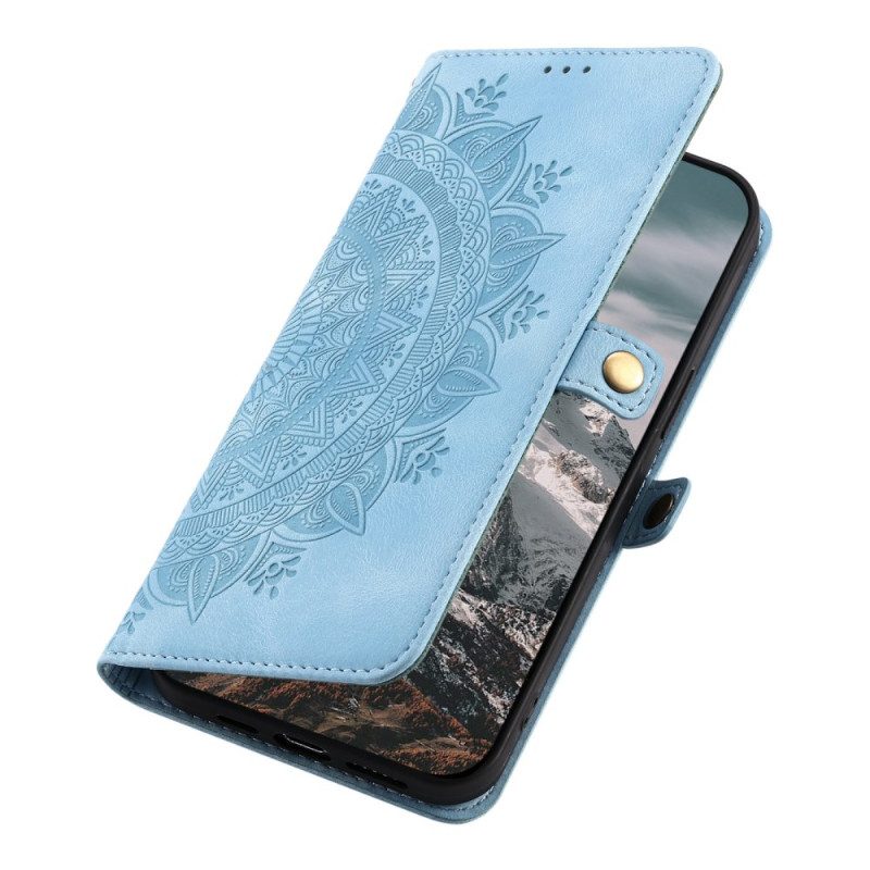 Läderfodral Xiaomi Redmi Note 15 Pro 5g Telefonfodral Mandala I Mockaeffekt