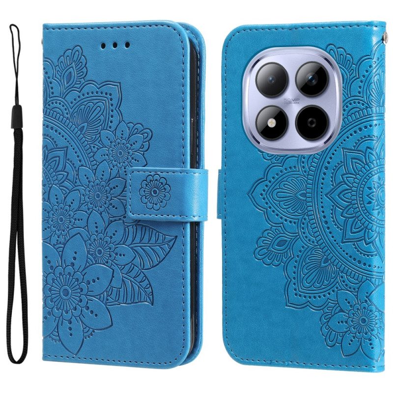 Läderfodral Xiaomi Redmi Note 15 Pro 5g Telefonfodral Mandalatryck