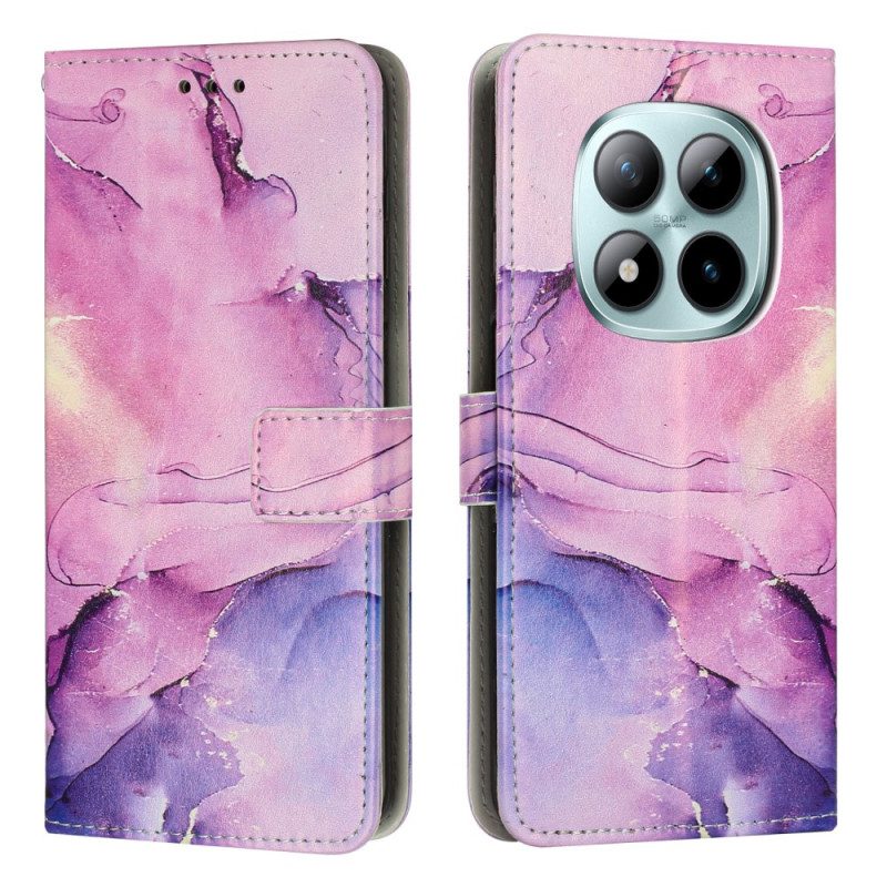 Läderfodral Xiaomi Redmi Note 15 Pro 5g Telefonfodral Marmor