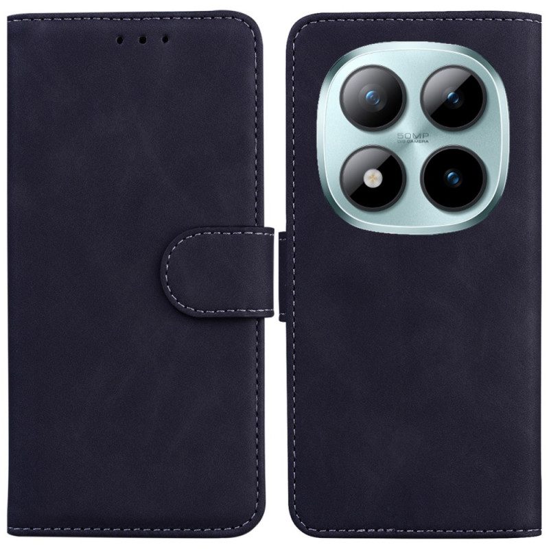 Läderfodral Xiaomi Redmi Note 15 Pro 5g Telefonfodral Mockaeffekt