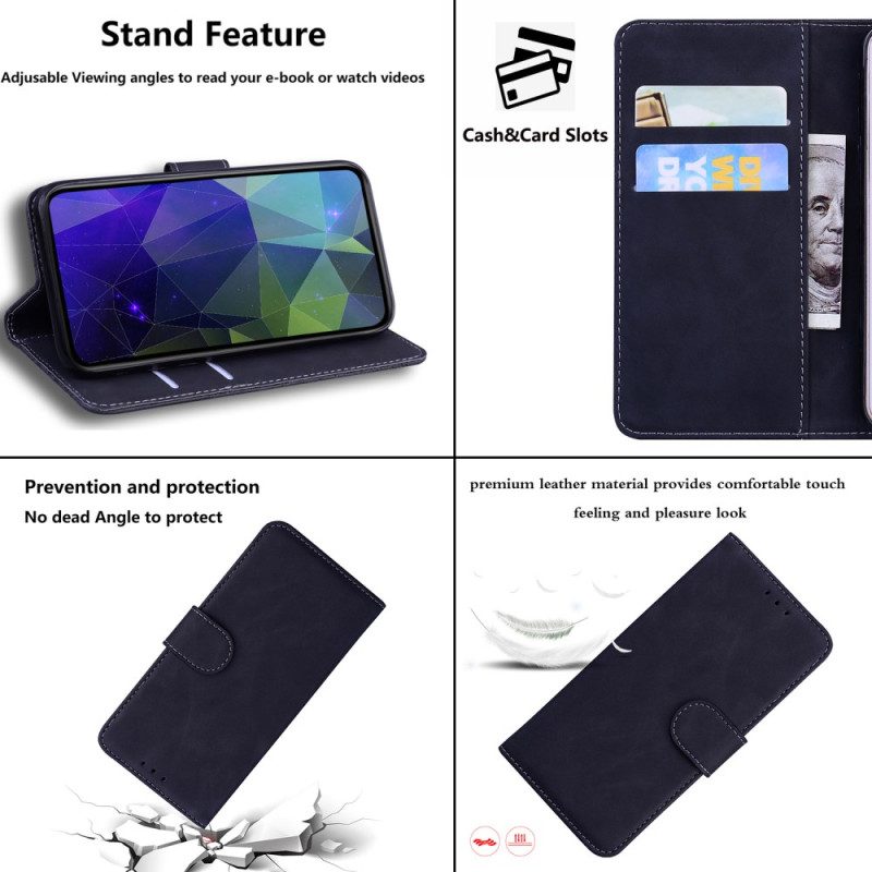 Läderfodral Xiaomi Redmi Note 15 Pro 5g Telefonfodral Mockaeffekt