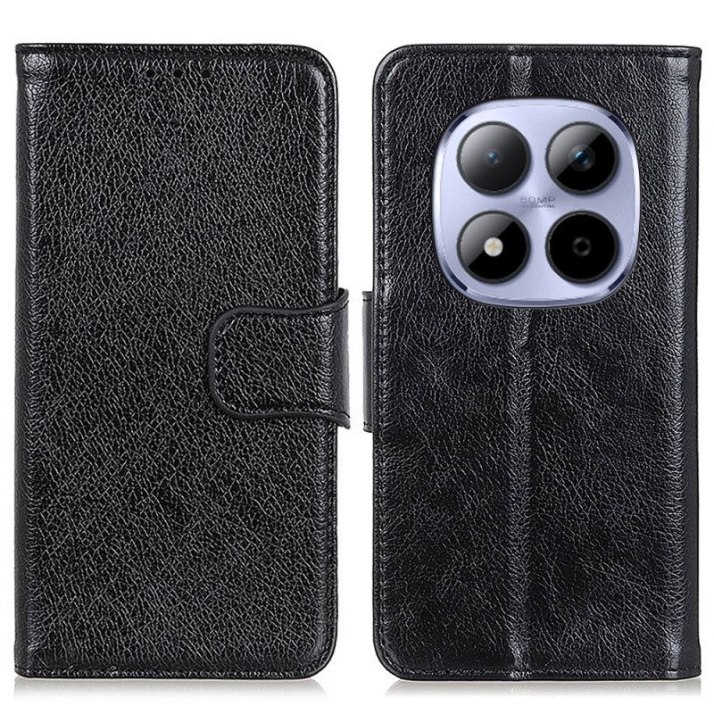 Läderfodral Xiaomi Redmi Note 15 Pro 5g Telefonfodral Nappa Texturerat Läder