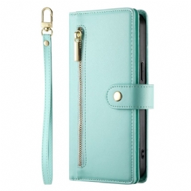 Läderfodral Xiaomi Redmi Note 15 Pro 5g Telefonfodral Plånbok Med Remmar