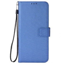 Läderfodral Xiaomi Redmi Note 15 Pro Plus 5g Telefonfodral Diamantstruktur