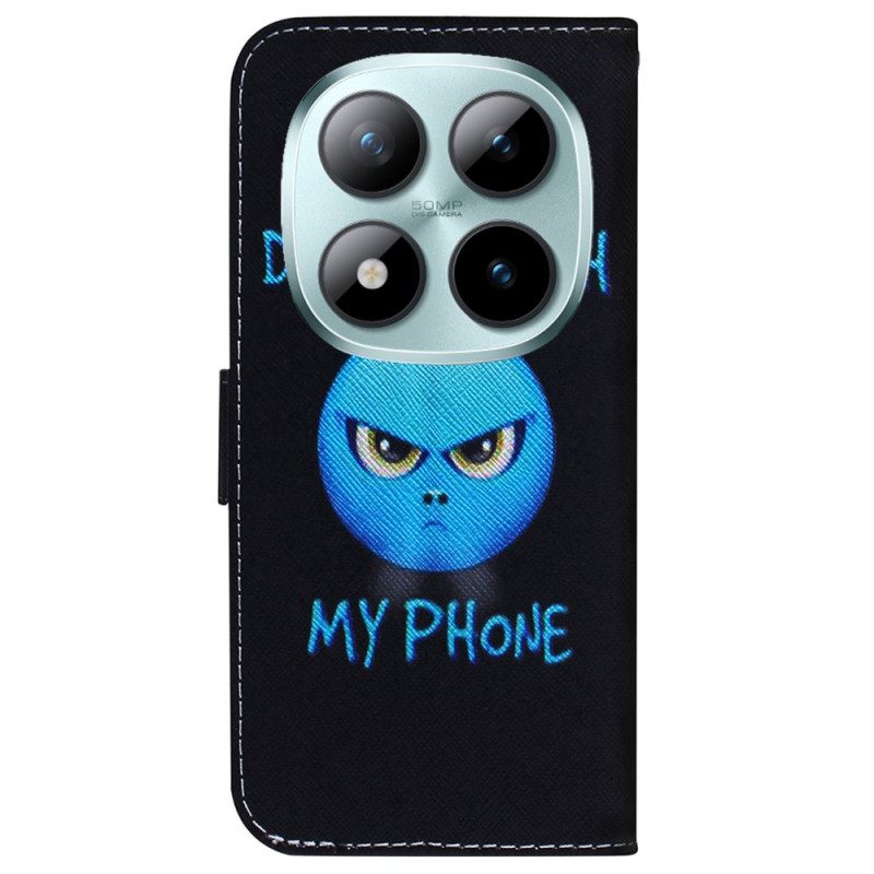Läderfodral Xiaomi Redmi Note 15 Pro Plus 5g Telefonfodral Emoji-telefon