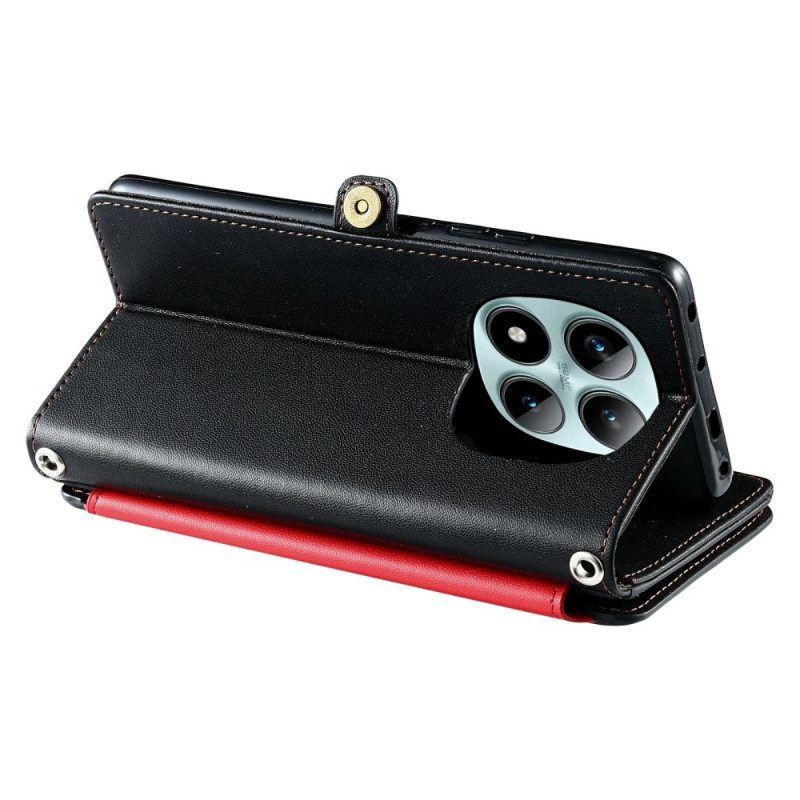 Läderfodral Xiaomi Redmi Note 15 Pro Plus 5g Telefonfodral Premiumdesign