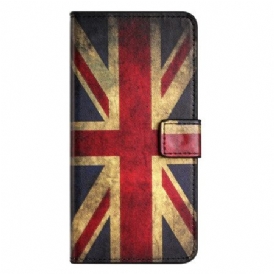Läderfodral Xiaomi Redmi Note 15 Pro Plus 5g Telefonfodral Union Jack-flaggan