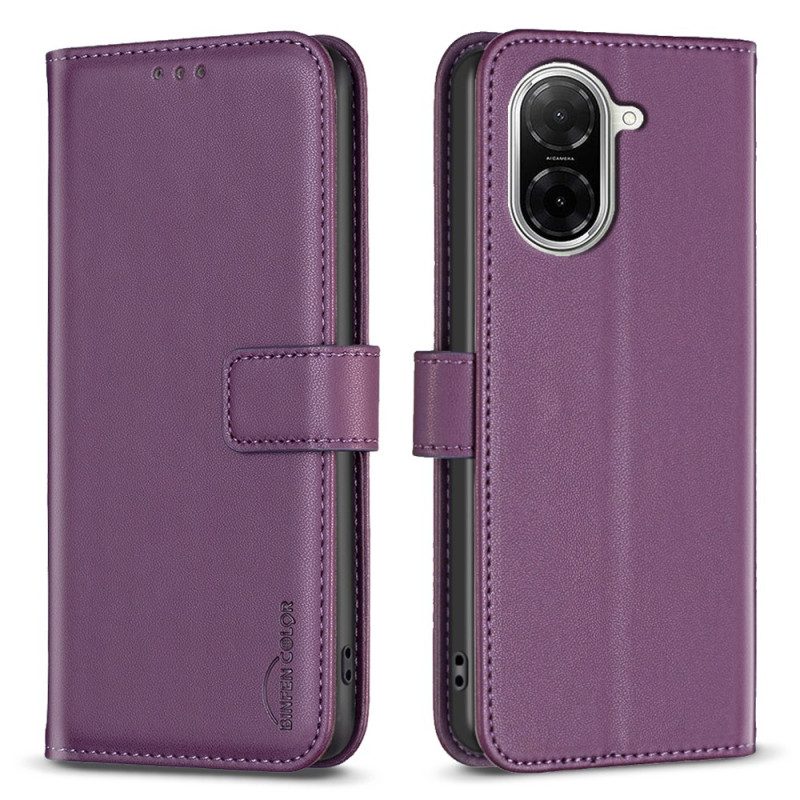 Läderskal Fodral Poco C71 Binfen Färg Konstläder