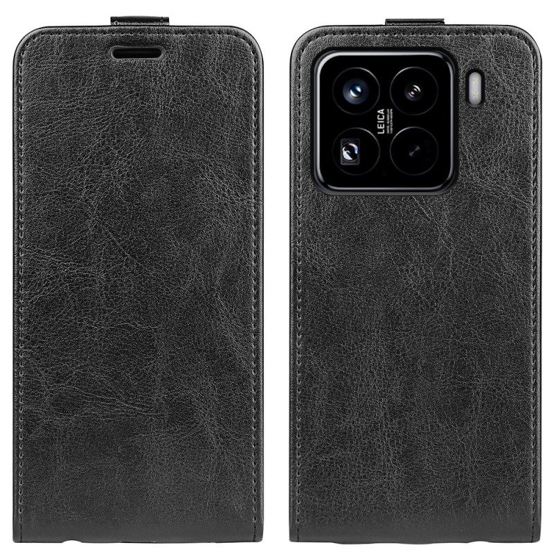 Läderskal Fodral Xiaomi 15 Pro Vertikal Flik