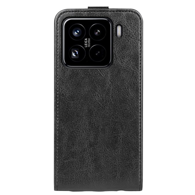 Läderskal Fodral Xiaomi 15 Pro Vertikal Flik