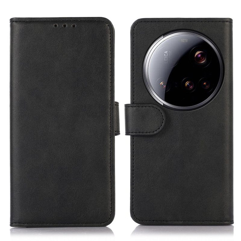 Läderskal Fodral Xiaomi 15 Ultra Lädermodell