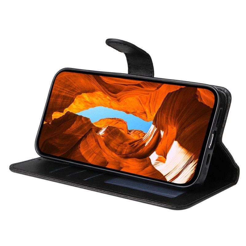 Läderskal Fodral Xiaomi 15 Ultra Texturerat Konstläder