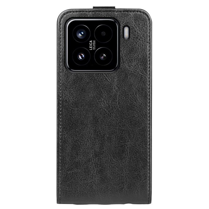Läderskal Fodral Xiaomi 15 Vertikalt Fällbart Fodral