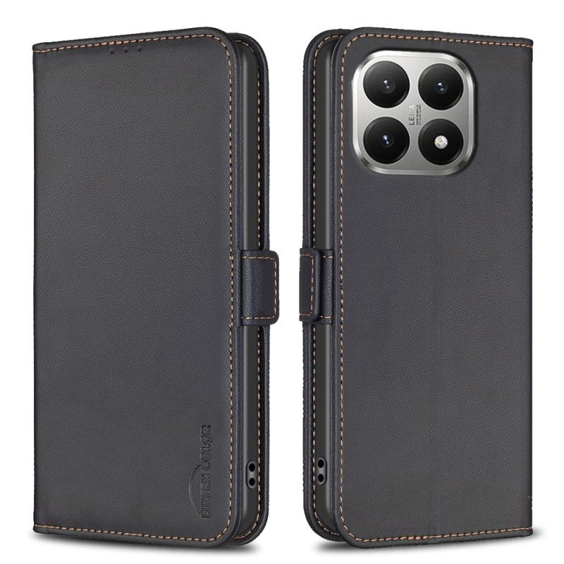 Läderskal Fodral Xiaomi 15t Binfen-färg