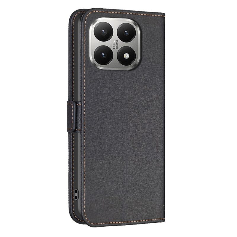 Läderskal Fodral Xiaomi 15t Binfen-färg