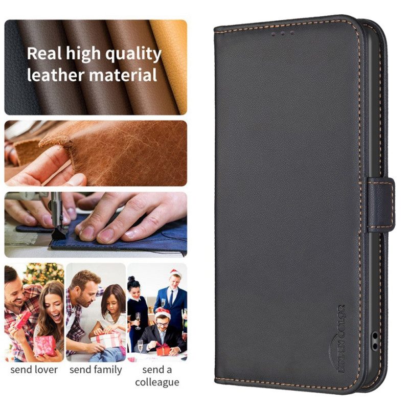 Läderskal Fodral Xiaomi 15t Binfen-färg