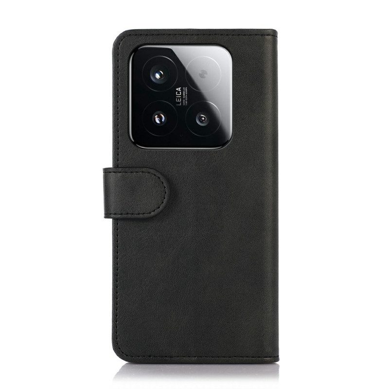 Läderskal Fodral Xiaomi 15t Lädermodell