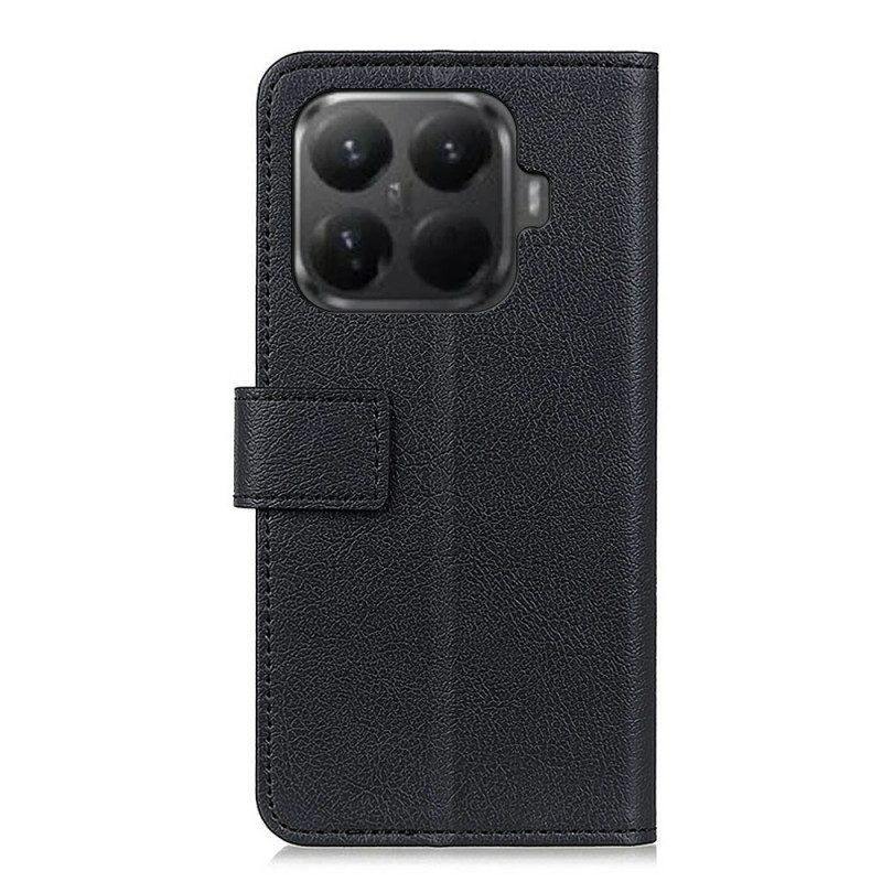 Läderskal Fodral Xiaomi 15t Pro Klassisk