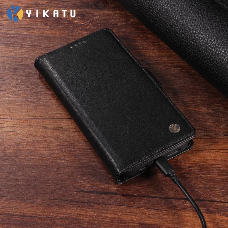 Läderskal Fodral Xiaomi 15t Vintage Yikatu