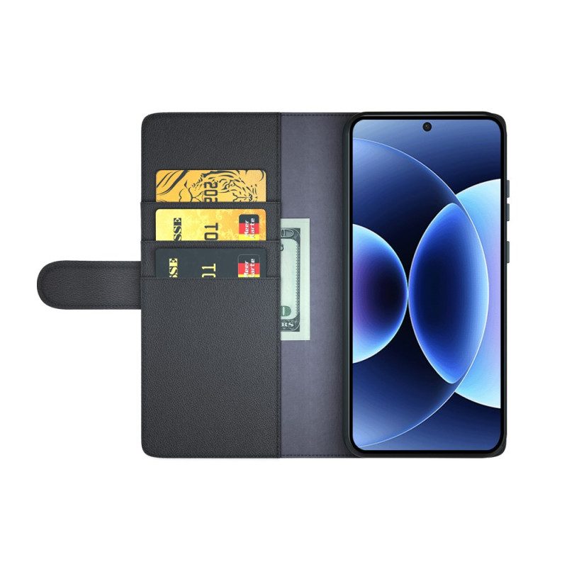 Läderskal Fodral Xiaomi 17 Pro Äkta Läder