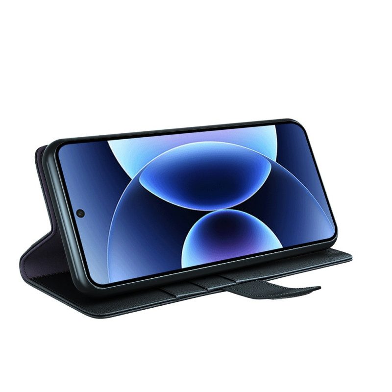 Läderskal Fodral Xiaomi 17 Pro Äkta Läder