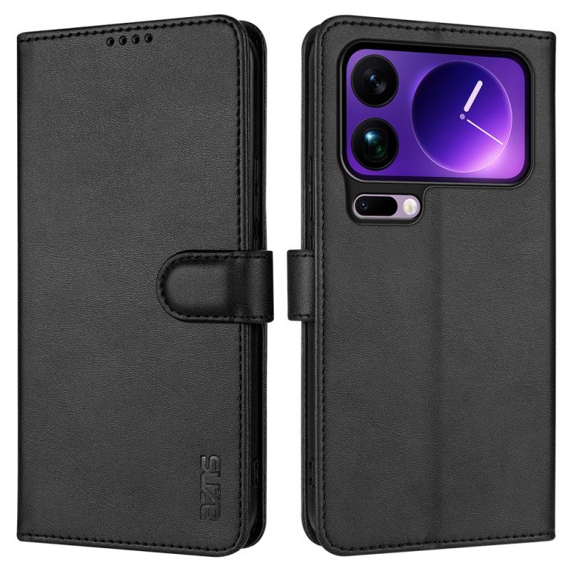 Läderskal Fodral Xiaomi 17 Pro Azns Lädereffekt