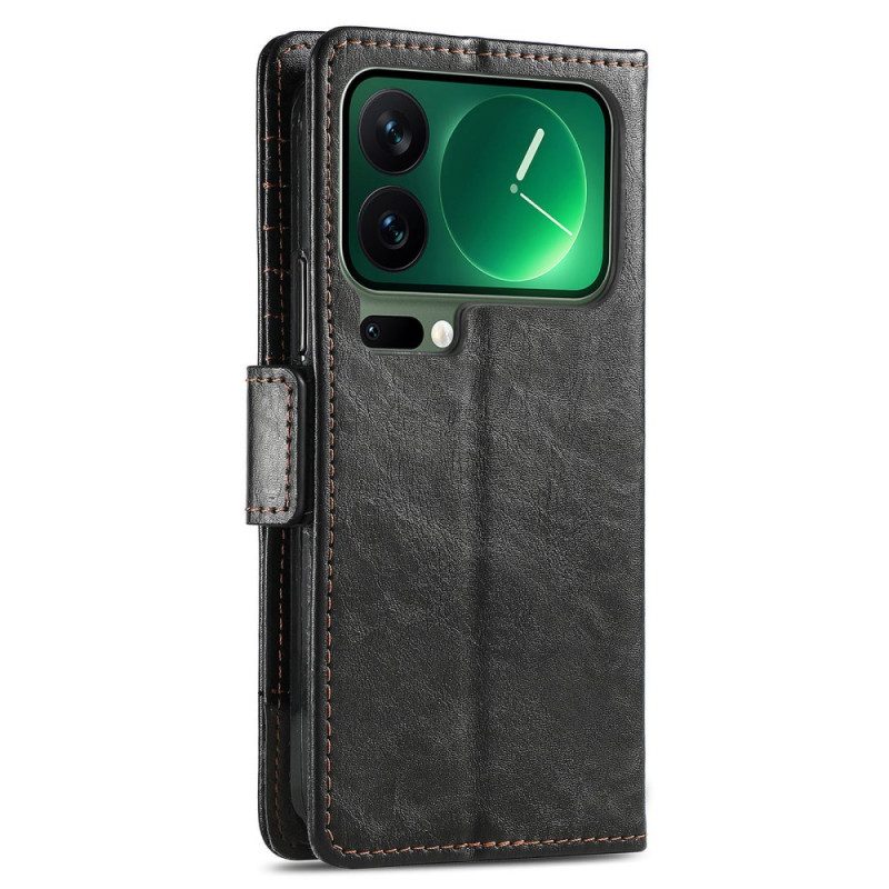 Läderskal Fodral Xiaomi 17 Pro Max Caseneo