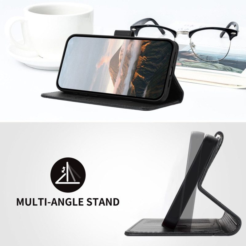 Läderskal Fodral Xiaomi 17 Pro Max Triangelmönster
