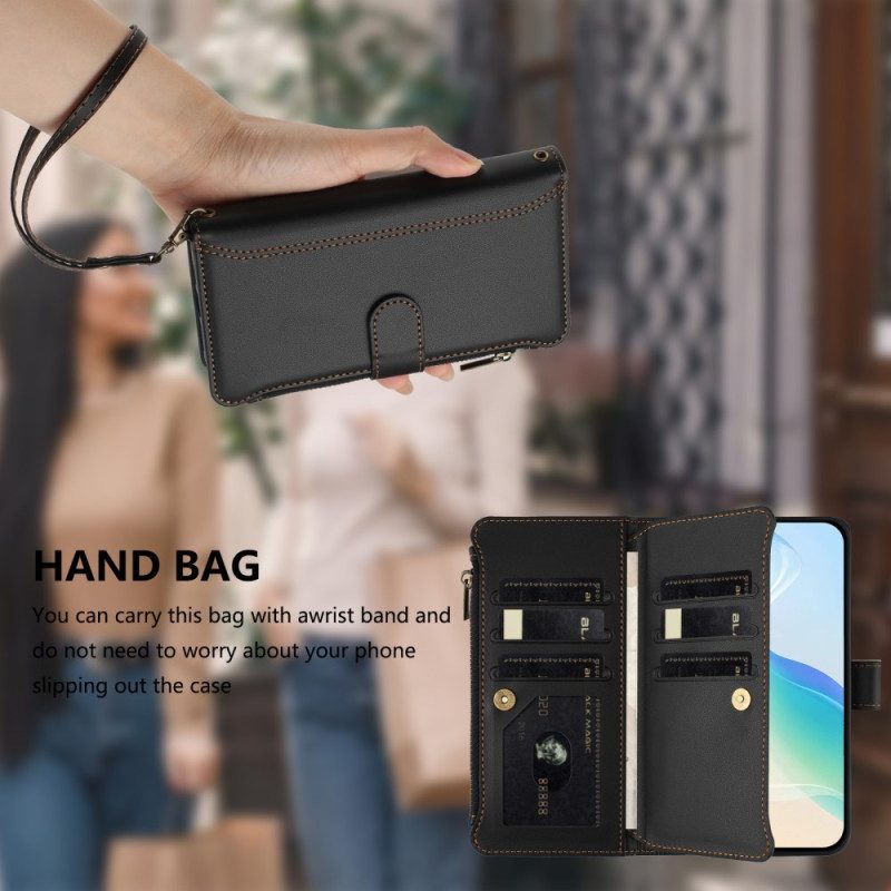 Läderskal Fodral Xiaomi 17 Pro Plånbok Med 9 Kortplatser