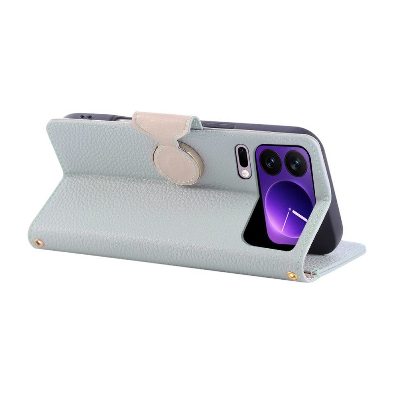 Läderskal Fodral Xiaomi 17 Pro Vintage Design