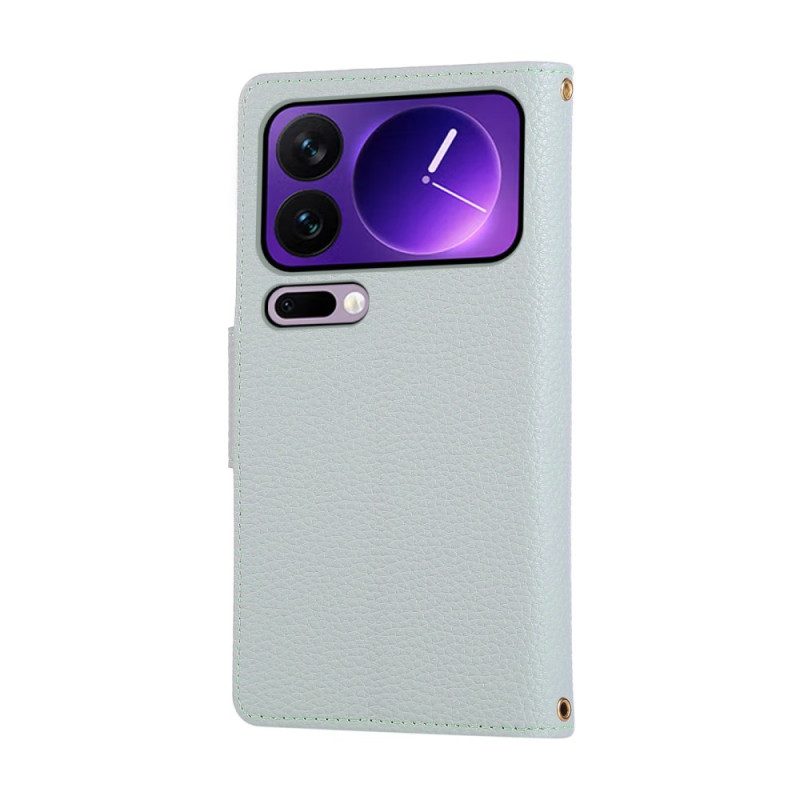 Läderskal Fodral Xiaomi 17 Pro Vintage Design